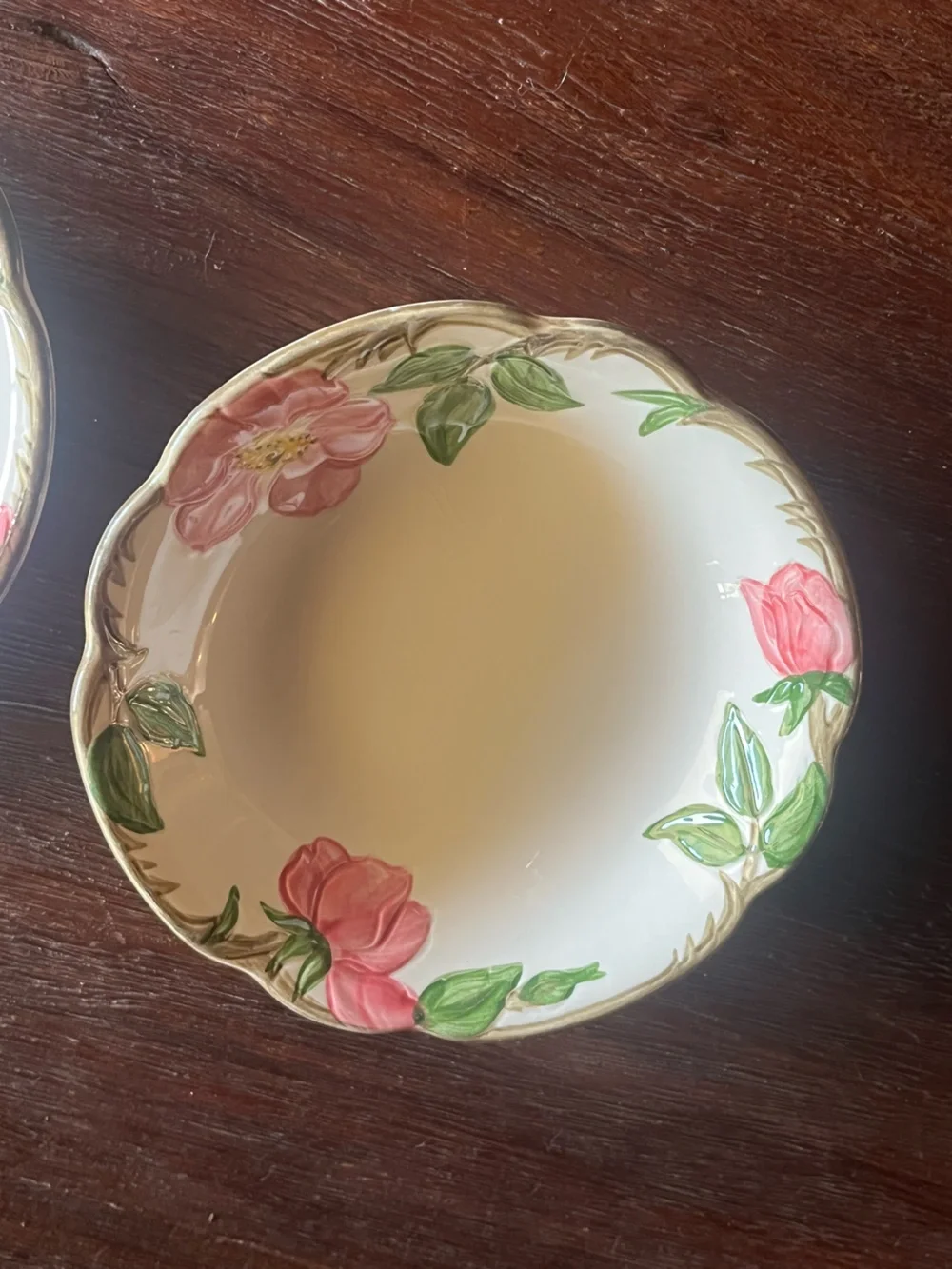 VTG 40s 50s Franciscan Desert Rose 5.5